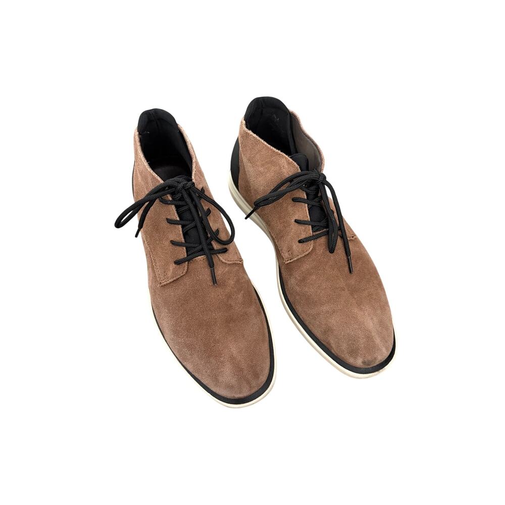 Massimo duty men’s brown suede trainers sneakers sz 40 7.5